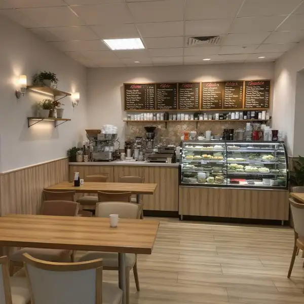 Поддержание чистоты в кофейне - после уборки